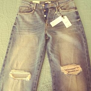 NWT Forever 21 90's fit wide leg jeans